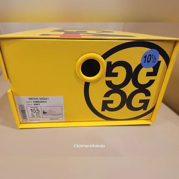 G/FORE GFORE MG4+ Limited Solid Golf Shoes Sneaker Men's Size 10.5 White Blue - Picture 11 of 11